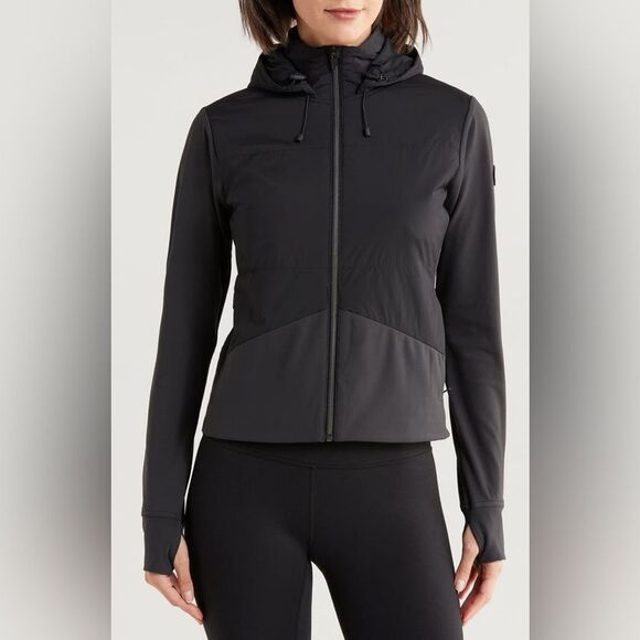 NWT Vuori Chilled Out Full zip Washed black jacket size XL - Picture 7 of 11